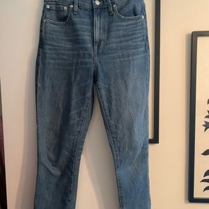 Madewell High Rise Slim Crop Boyjeans